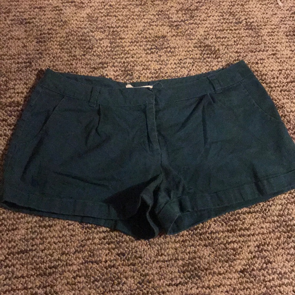 Green shorts